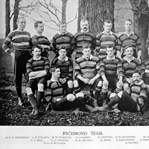 Richmond Rugby Team in the 1890s