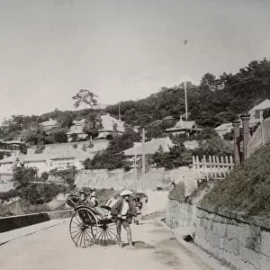 Rickshaw on The Bluff, Nagasaki