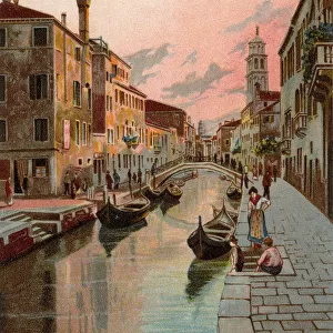 Rio Girardini - Canal in Venice, Italy