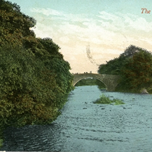 River & Bridge, Ilkley, Yorkshire
