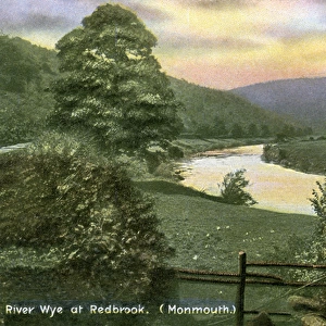 River Wye, Redbrook, Monmouthshire