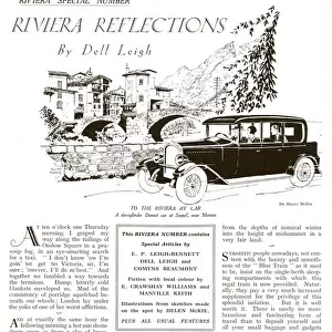 Riviera Refections by Dell Leigh (1 / 2)