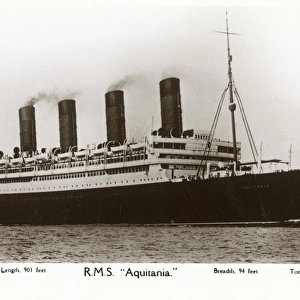 RMS Aquitania, Cunard Line cruise ship