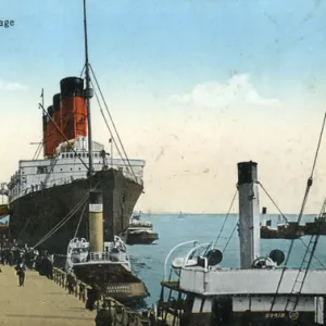 RMS Lusitania, Cunard cruise ship