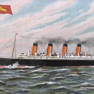 RMS Mauretania - Cunard White Star Line