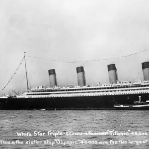 RMS Olympic, cruise ship of the White Star Line