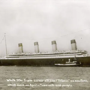 RMS Olympic on maiden voyage