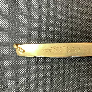 RMS Titanic, Captain E J Smithk, gold pocket knife engraved