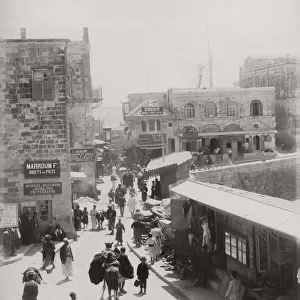 Road to the Jaffa Gate, Jerusalem, modern Israel