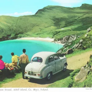 On the road to Keem Strand, Achill Island, County Mayo