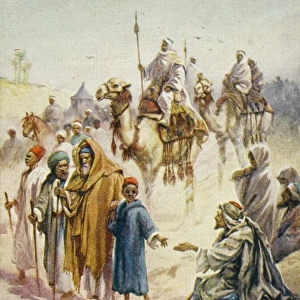 Road to Mecca - Camels and Pilgrims