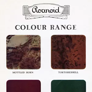 Roanoid bakelite colour range
