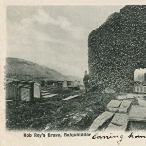 Rob Roys Grave at Balquhidder