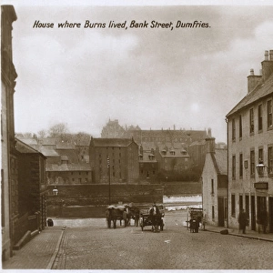 Robert Burns House - Bank Street, Dumfries