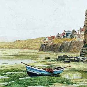 Robin Hood's Bay, North Yorkshire, viewed from the beach