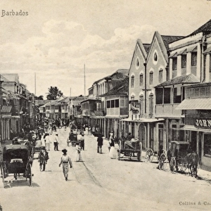 Roebuck Street, Bridgetown, Barbados, West Indies