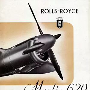 Rolls Royce Merlin 620 brochure cover