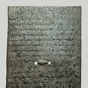 Roman military diploma, from the emperor Gallerius