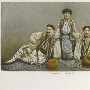 Romania - Woman and Dancers