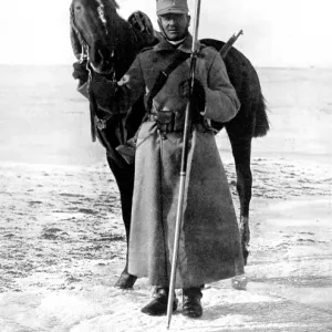 A Romanian cavalryman