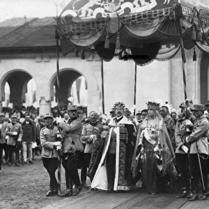 Romanian coronation 1922