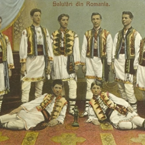 Romanian Dance troupe
