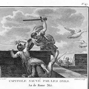 Rome saved from Gauls by geese