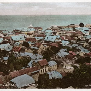 Rooftops of Roseau - Dominica