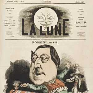 Rossini / Gill / Lune 1867