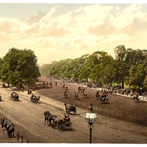 Rotten Row and Hyde Park Corner, London, England