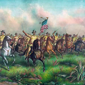 Rough-Riders, Col. Theodore Roosevelt, U. S. V. Commander