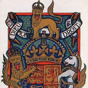 The Royal Coat of Arms of King George V