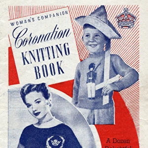 Royal Coronation 1953 knitting book