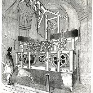 Royal Exchange, clock 1844