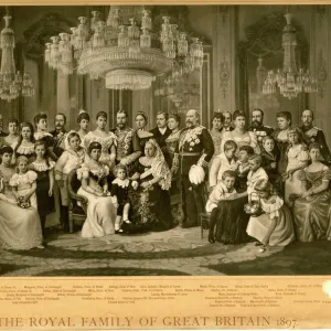 The Royal Family of Great Britain 1897