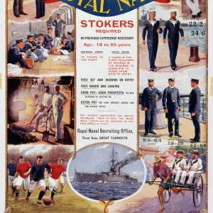 Royal Navy recruitment poster