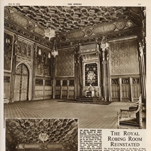 The Royal Robing Room Reintated