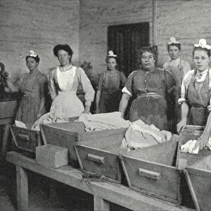 Royal Seamen and Marines Orphan Home, Portsmouth - Laundry