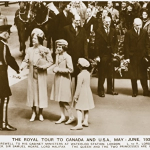 Royal Tour to Canada and USA - May / June 1939