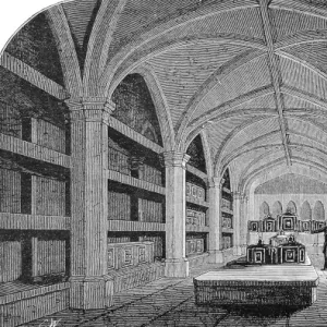 The Royal Vault, St. Georges Chapel, 1884