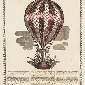 Royal Vauxhall Balloon ascent