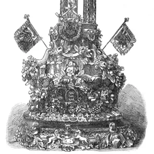 Royal Wedding 1863 - A Colossal Cake Print Royal Wedding 1863 - A Colossal Cake Print