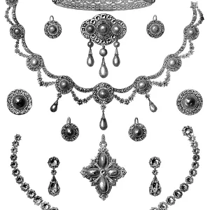 Royal Wedding Print 1863 - Princess Alexandra's Jewellery Royal Wedding Print 1863 - Princess Alexandra's Jewellery
