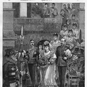 Royal wedding 1893 - bridal procession