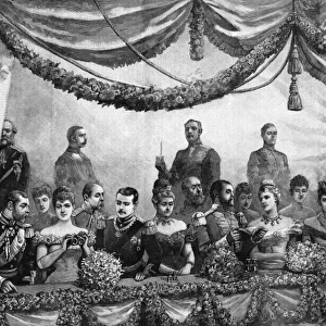 Royal wedding 1893 - opera visit before the marriage