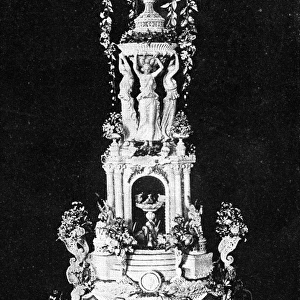 Royal wedding 1893 - the wedding cake