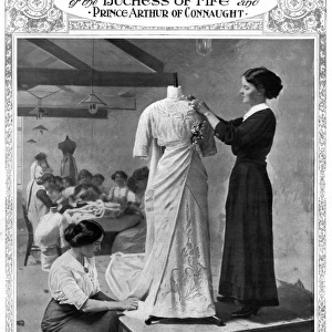 Royal Wedding 1913 -- Connaught Fife -- wedding dress