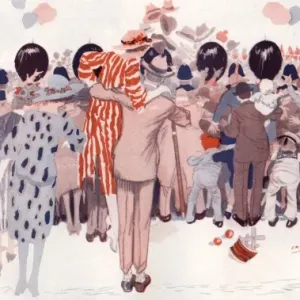 Royal Wedding 1923 Print - The Bride Royal Wedding 1923 Print - The Bride