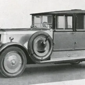 Royal Wedding 1923 - the honeymoon car Royal Wedding 1923 - the honeymoon car