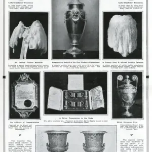1923 Royal Wedding Print: Gifts to the Duke and Duchess of York 1923 Royal Wedding Print: Gifts to the Duke and Duchess of York